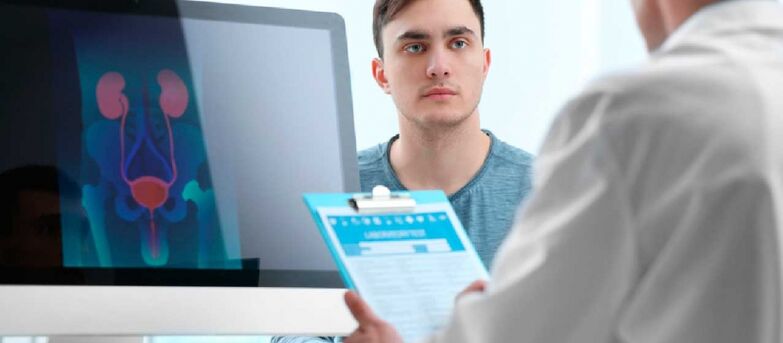 Consultatioun mat engem Dokter fir Prostatitis